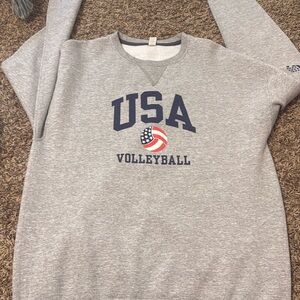 usa volleyball crewneck